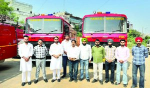 मोहाली फायर ब्रिगेड अलर्ट, मेयर जीती सिद्ध ने लिया जायजा