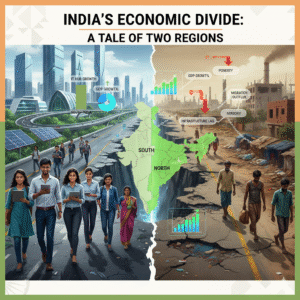 North-South divide, economic inequality, Bihar development, entrepreneurship, Gujarat model