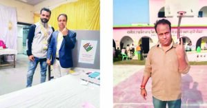 भाजपा कार्यकर्ता पर दो राज्यों में वोट डालने का आरोप