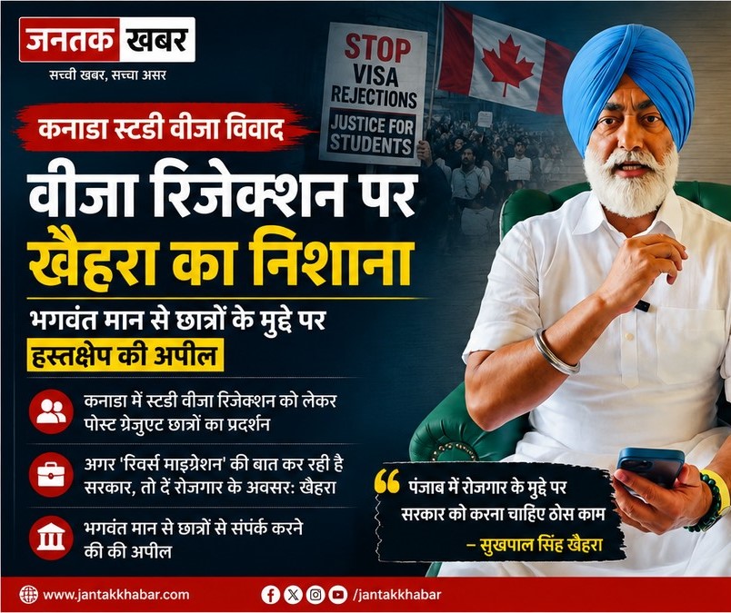 Canada Study Visa Refusal: खैहरा ने भगवंत मान से छात्रों के मुद्दे पर हस्तक्षेप की मांग की